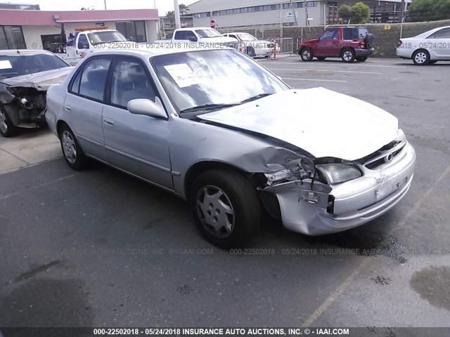 1NXBR18E3XZ254059 - 1999 TOYOTA COROLLA VE/CE/LE SILVER photo 1