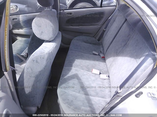 1NXBR18E3XZ254059 - 1999 TOYOTA COROLLA VE/CE/LE SILVER photo 8