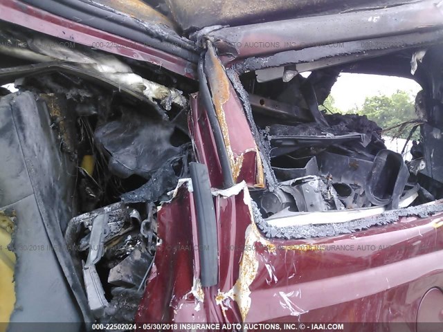 1J8HG48P17C691208 - 2007 JEEP COMMANDER RED photo 8