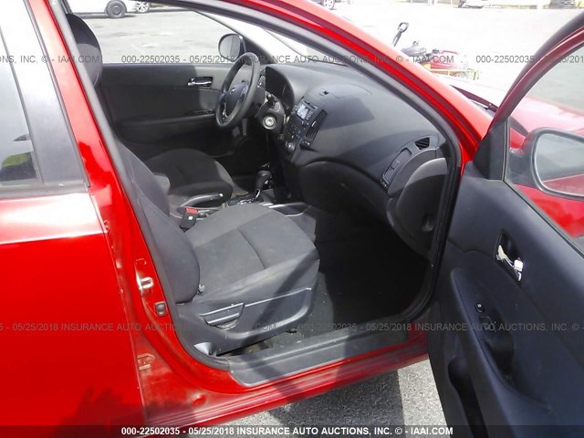 KMHDC8AE9AU067820 - 2010 HYUNDAI ELANTRA TOURING GLS/SE RED photo 5