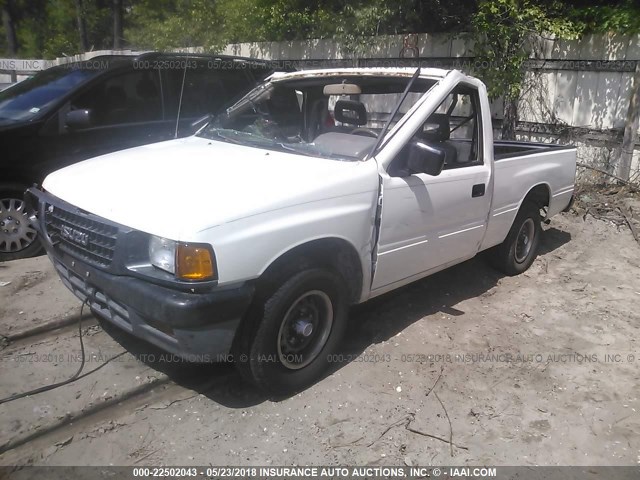 JAACL11L2R7215927 - 1994 ISUZU CONVENTIONAL SHORT BED WHITE photo 2