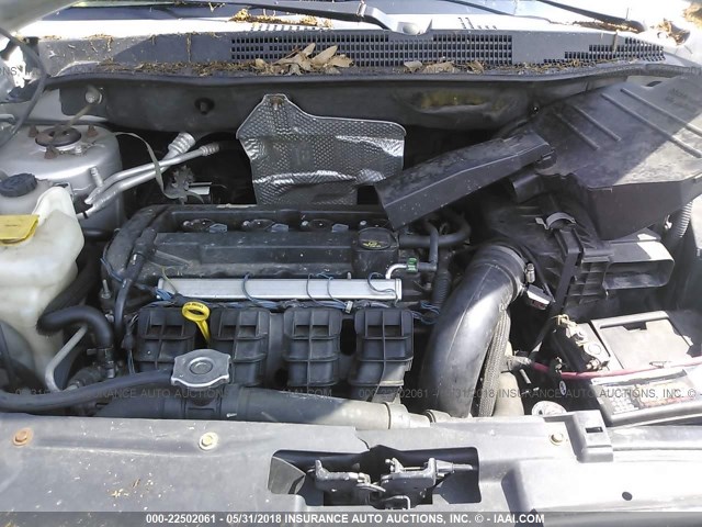 1B3HB48B57D344924 - 2007 DODGE CALIBER SXT SILVER photo 10