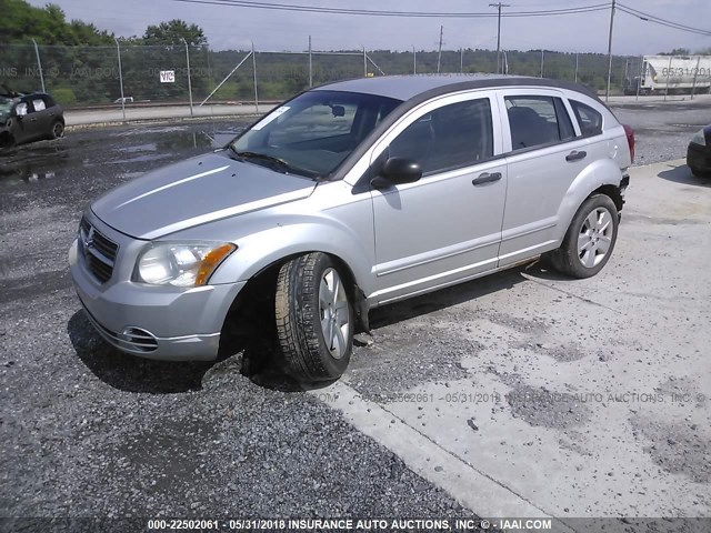 1B3HB48B57D344924 - 2007 DODGE CALIBER SXT SILVER photo 2