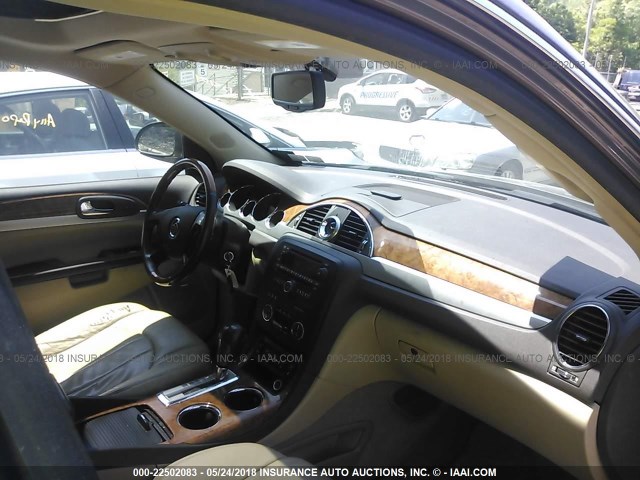 5GALRCED3AJ119142 - 2010 BUICK ENCLAVE CXL 棕色 照片 5