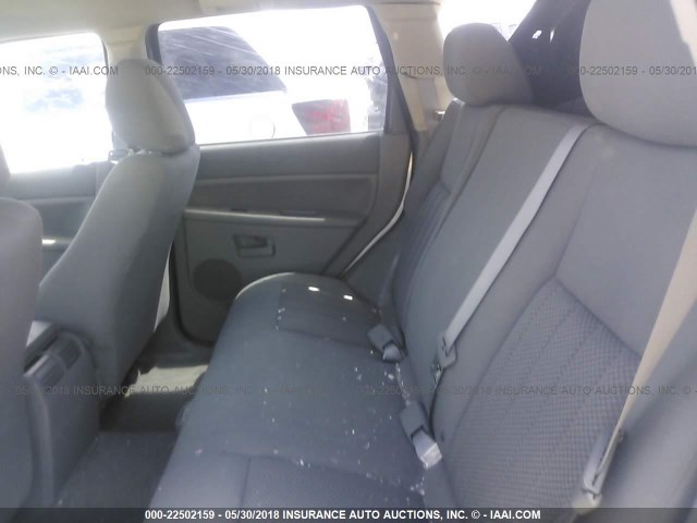 1J4HR48N75C629402 - 2005 JEEP GRAND CHEROKEE LAREDO/COLUMBIA/FREEDOM 银色 照片 8