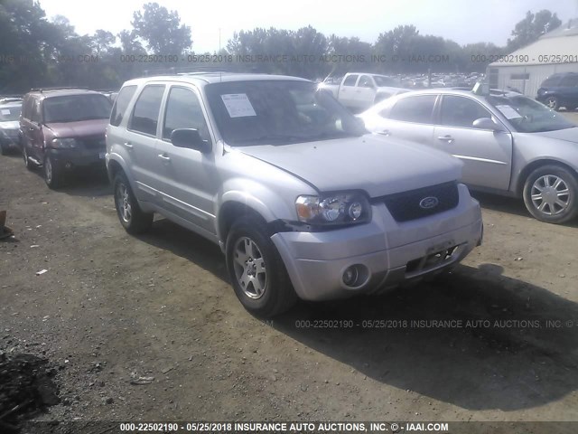 1FMYU94115KC80744 - 2005 FORD ESCAPE LIMITED SILVER photo 1