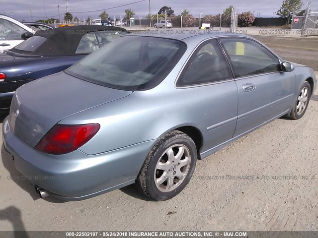 19UYA2258WL003211 - 1998 ACURA 3.0CL BLUE photo 4