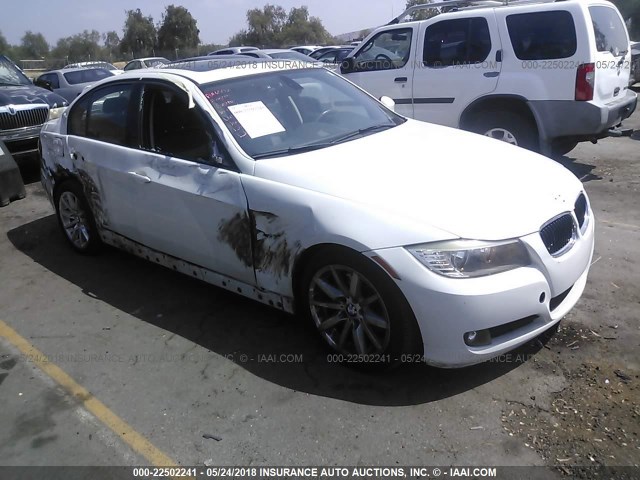 WBAPH5G53ANM69770 - 2010 BMW 328 I SULEV WHITE photo 1