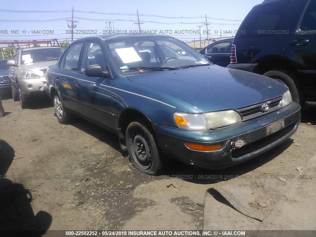 2T1AE09E0PC000567 - 1993 TOYOTA COROLLA LE/DX BLUE photo 1