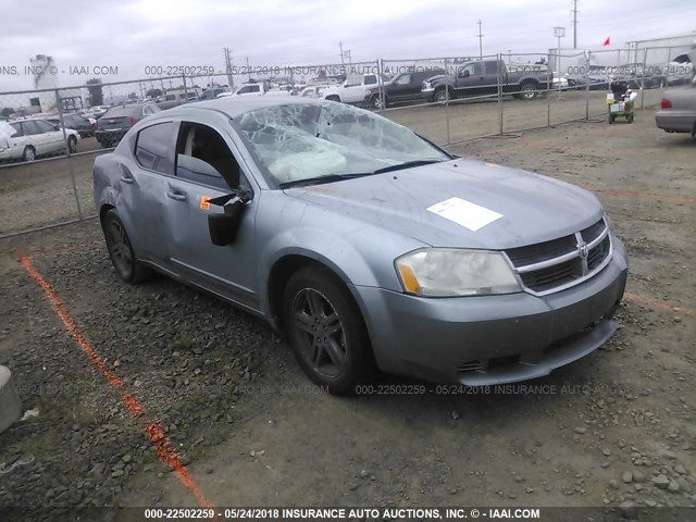 1B3LC56K68N278850 - 2008 DODGE AVENGER SXT GRAY photo 1