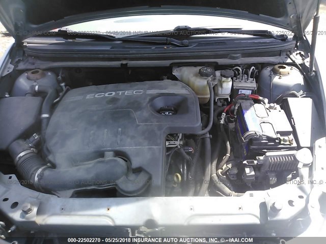 1G1ZG57B294184959 - 2009 CHEVROLET MALIBU LS 蓝色 照片 10