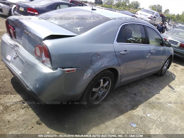 1G1ZG57B294184959 - 2009 CHEVROLET MALIBU LS 蓝色 照片 4