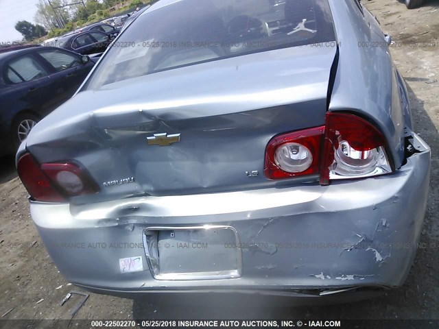 1G1ZG57B294184959 - 2009 CHEVROLET MALIBU LS 蓝色 照片 6