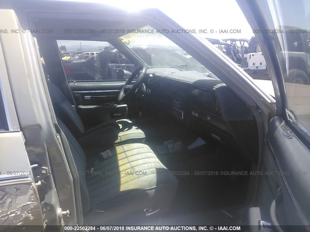 1G1AN35H4EX147614 - 1984 CHEVROLET CAPRICE CLASSIC GRAY photo 5