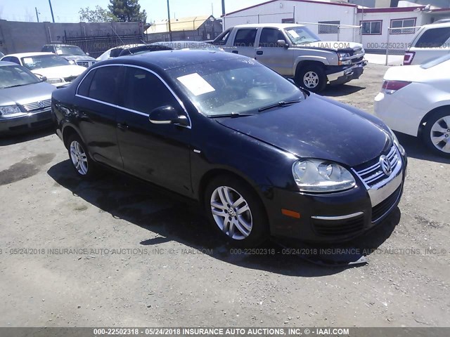 3VWEF71K47M064589 - 2007 VOLKSWAGEN JETTA WOLFSBURG 黑色 照片 1
