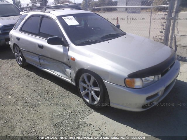 JF1GF4351XH809326 - 1999 SUBARU IMPREZA L SILVER photo 1