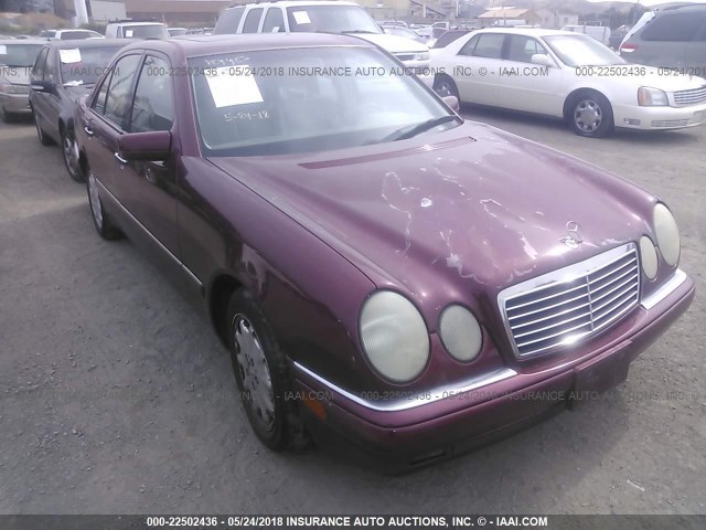 WDBJF65H3XA774539 - 1999 MERCEDES-BENZ E 320 RED photo 1