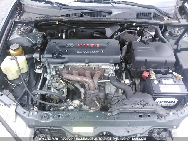 4T1BE32K92U514592 - 2002 TOYOTA CAMRY LE/XLE/SE 绿色 照片 10