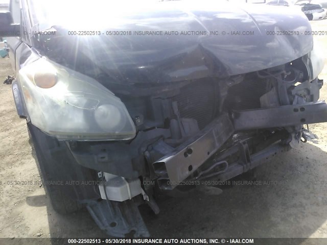 5N1BV28U96N114891 - 2006 NISSAN QUEST S/SE/SL BLACK photo 6