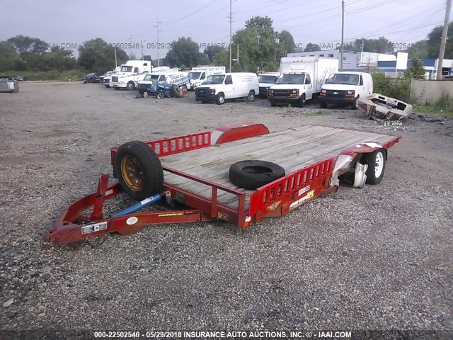 4J6MX182X9B113786 - 2009 H&H 18FT CAR HAULER  RED photo 2