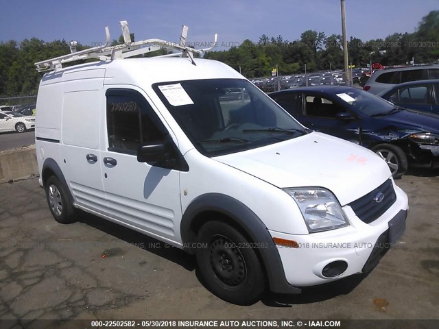 NM0LS7DN1AT022060 - 2010 FORD TRANSIT CONNECT XLT WHITE photo 1