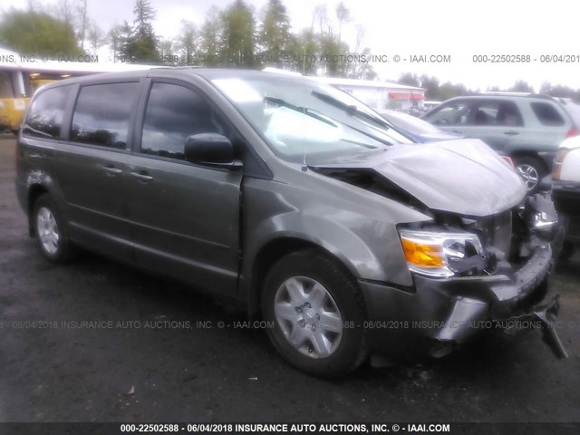 2D4RN4DE4AR429187 - 2010 DODGE GRAND CARAVAN SE GRAY photo 1