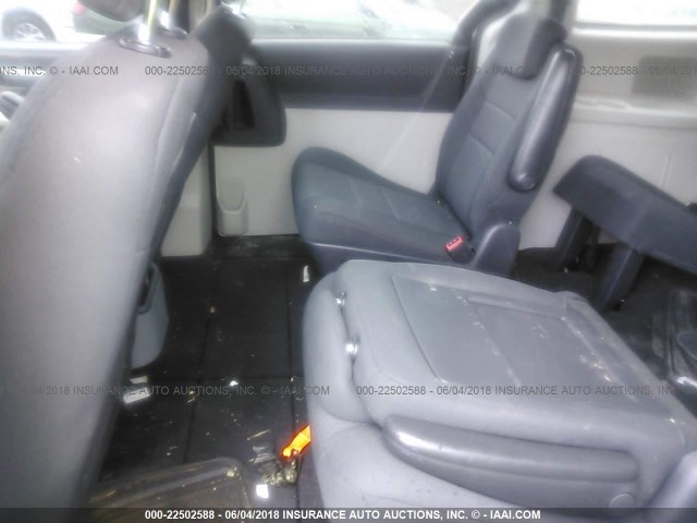 2D4RN4DE4AR429187 - 2010 DODGE GRAND CARAVAN SE GRAY photo 8