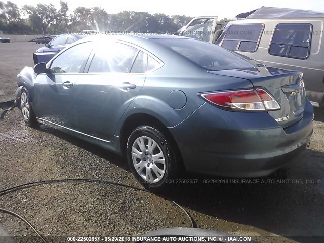 1YVHZ8BHXD5M07997 - 2013 MAZDA 6 SPORT BLUE photo 3