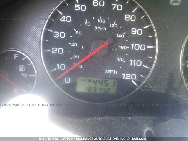 4S3BH675X46637938 - 2004 SUBARU LEGACY OUTBACK AWP 绿色 照片 7