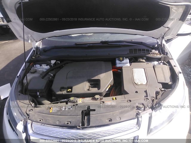 1G1RG6E49DU126804 - 2013 CHEVROLET VOLT WHITE photo 10