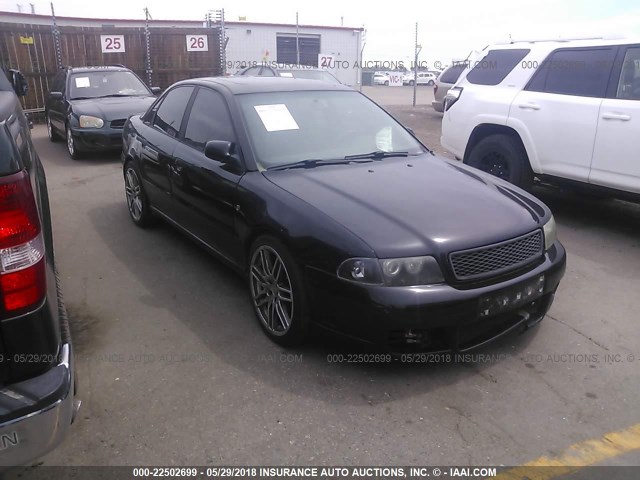 WAUCB88D0VA166000 - 1997 AUDI A4 1.8T QUATTRO BLACK photo 1