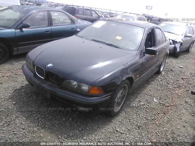 WBADD6323WBW39277 - 1998 BMW 528 I AUTOMATIC BLACK photo 2