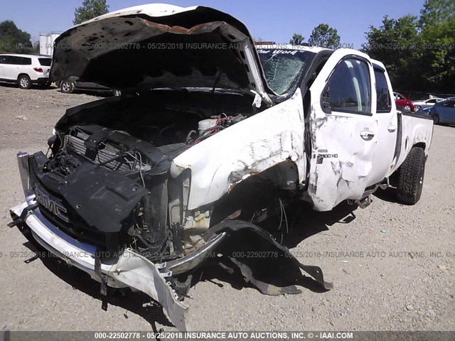 1GTHK23618F201536 - 2008 GMC SIERRA K2500 HEAVY DUTY თეთრი ფოტო 2