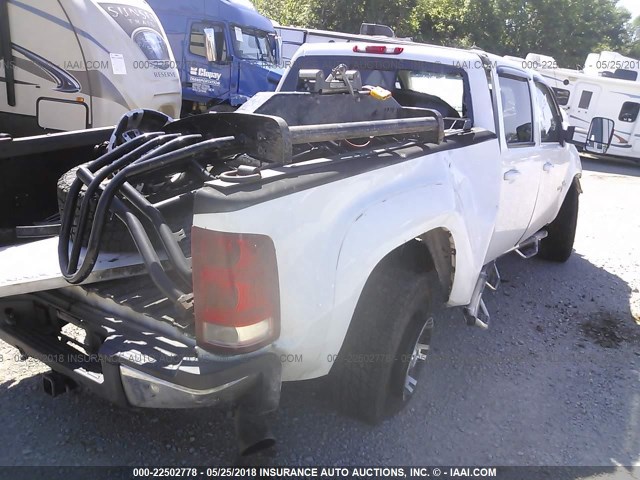 1GTHK23618F201536 - 2008 GMC SIERRA K2500 HEAVY DUTY თეთრი ფოტო 4