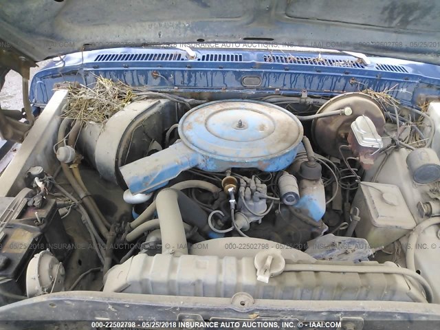 F10HKR62837 - 1973 FORD F100 蓝色 照片 10