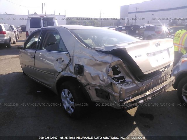 4T1BE32K74U356756 - 2004 TOYOTA CAMRY LE/XLE/SE ბეჟი ფოტო 3