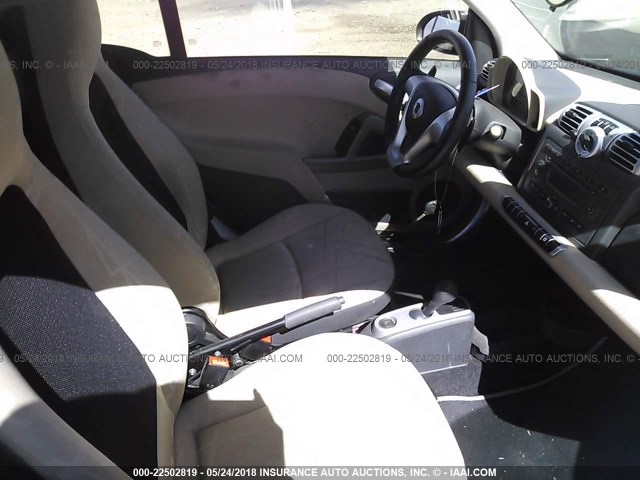 WMEEJ31X18K112999 - 2008 SMART FORTWO PURE/PASSION ORANGE photo 8