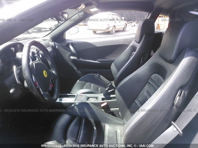 ZFFEW58A760150955 - 2006 FERRARI F430 SILVER photo 8