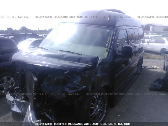 1GDS7DC46C1125637 - 2012 GMC SAVANA RV G1500 3LT BLACK photo 2