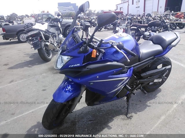 JYARJ18Y59A001118 - 2009 YAMAHA FZ6 R/C BLUE photo 2