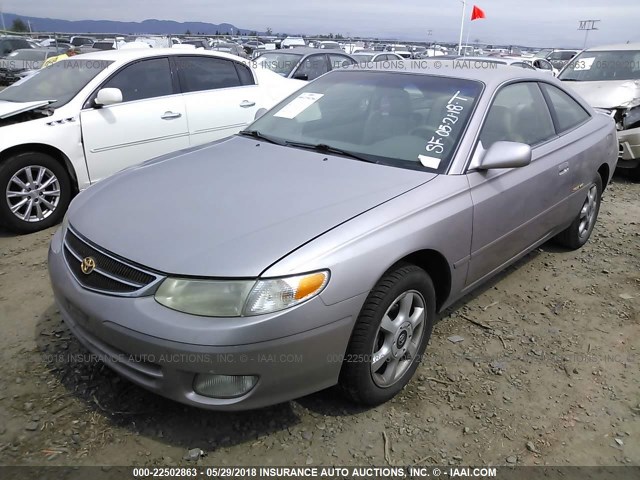 2T1CF28P3XC229328 - 1999 TOYOTA CAMRY SOLARA SE/SLE SILVER photo 2