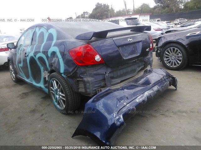 JTKDE177270210212 - 2007 TOYOTA SCION TC 蓝色 照片 3