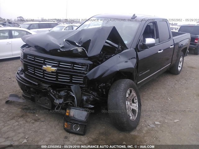 1GCRCREC6FZ292781 - 2015 CHEVROLET SILVERADO C1500 LT BLACK photo 6