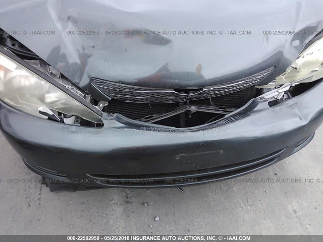 4T1BE30KX3U716863 - 2003 TOYOTA CAMRY LE/XLE/SE მწვანე ფოტო 6