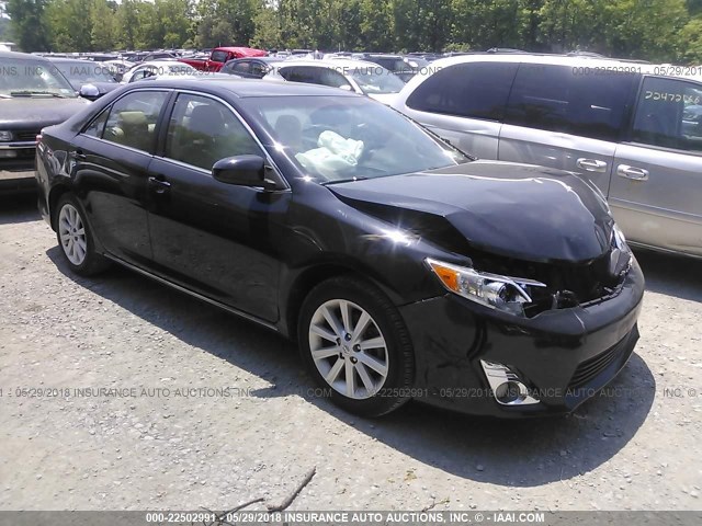 4T1BF1FK9EU829571 - 2014 TOYOTA CAMRY L/SE/LE/XLE 黑色 照片 1