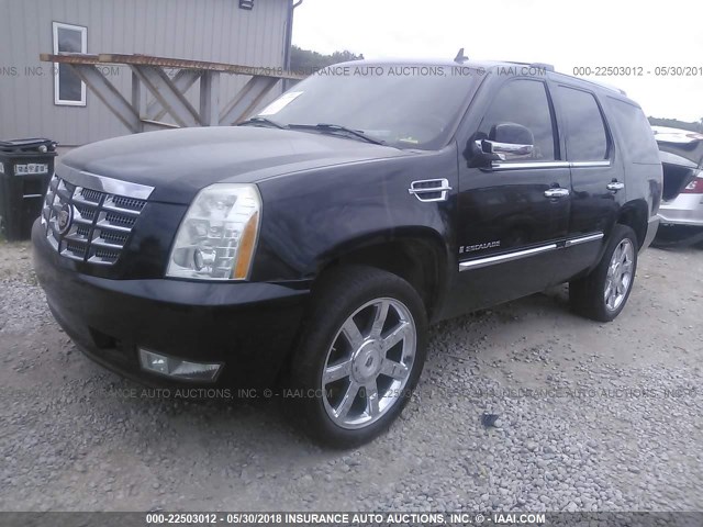 1GYFK63867R115968 - 2007 CADILLAC ESCALADE LUXURY BLACK photo 2