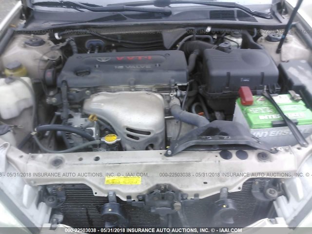 4T1BE32K53U235898 - 2003 TOYOTA CAMRY LE/XLE/SE ოქროსფერი ფოტო 10