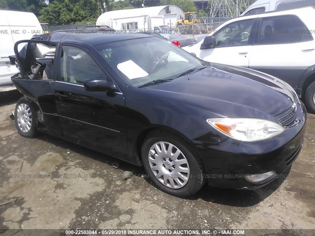 4T1BE30KX3U180982 - 2003 TOYOTA CAMRY LE/XLE/SE შავი ფოტო 1