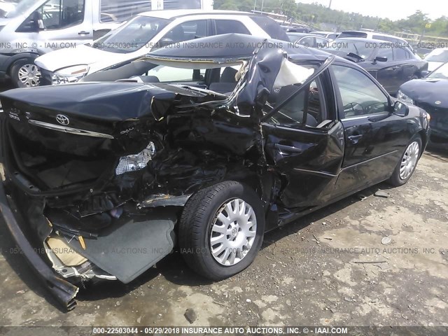 4T1BE30KX3U180982 - 2003 TOYOTA CAMRY LE/XLE/SE შავი ფოტო 4