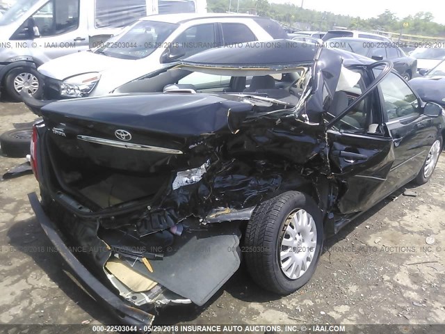 4T1BE30KX3U180982 - 2003 TOYOTA CAMRY LE/XLE/SE შავი ფოტო 6